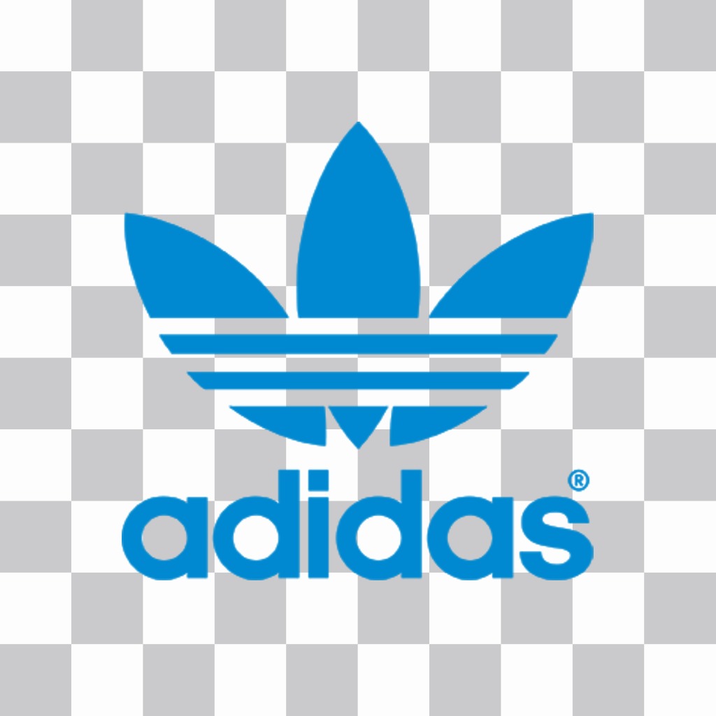Etiqueta Do Logotipo Da Adidas Originals Para Suas Fotos Fotoefeitos