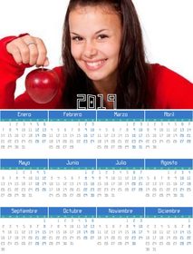 calendario 2025 ano completo com sua foto